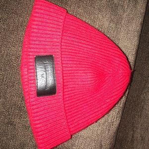 True religion red beanie